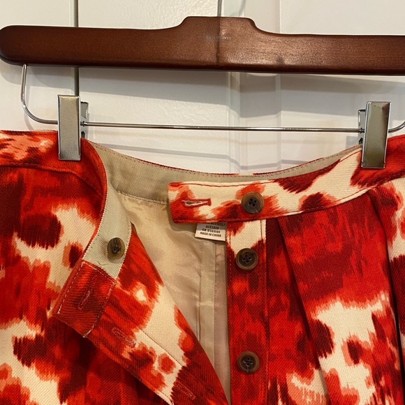 J. Crew Wool Button-up A-line Skirt - Picture 3 of 3